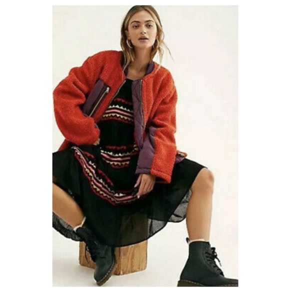 Free People We The Free Rivington Sherpa Jacket - Picture 14 of 14